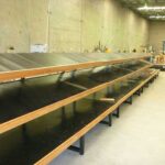 Footscray market shop fit out commercial racks and shelfs