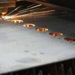 steel metal sheet laser cutting